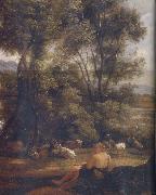 John Constable Landscape with goatherd and goats Germany oil painting artist